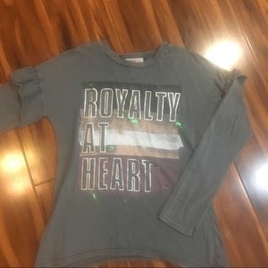 Kandy Kiss Girls Ruffle Long Sleeve Top